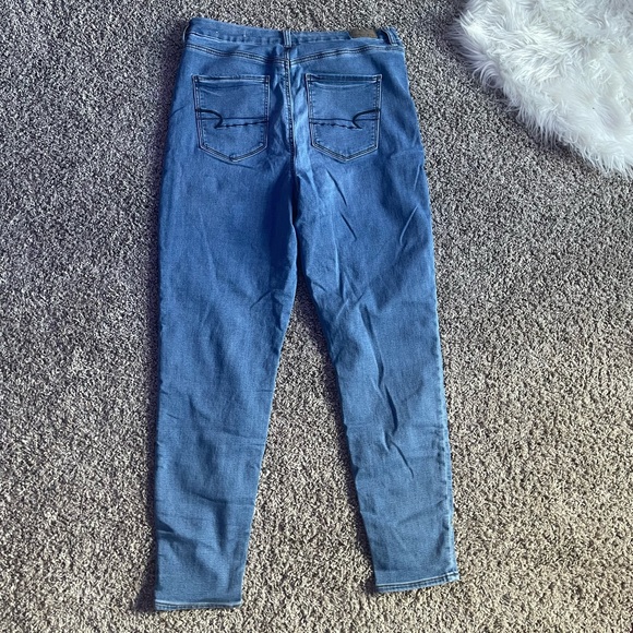womens american eagle jeans size 14 long - Picture 8 of 11